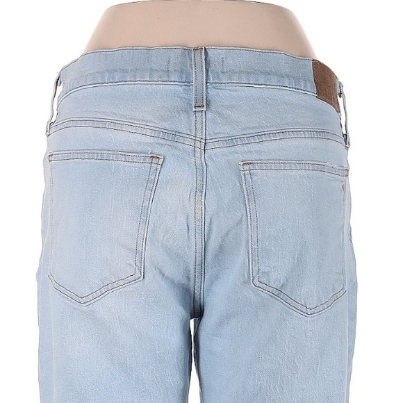 Madewell Perfect Vintage Jeans 29 Mid Rise Straight Light Wash - Picture 3 of 10